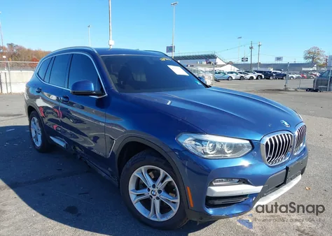 2018 BMW X3 xDrive30I из США, поврежденный, VIN 5UXTR9C52JLC81038